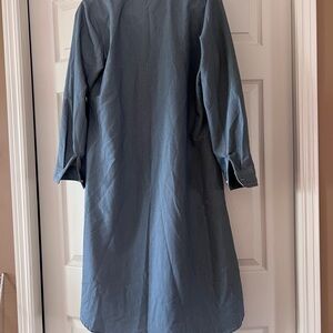 Denim shirt dress
